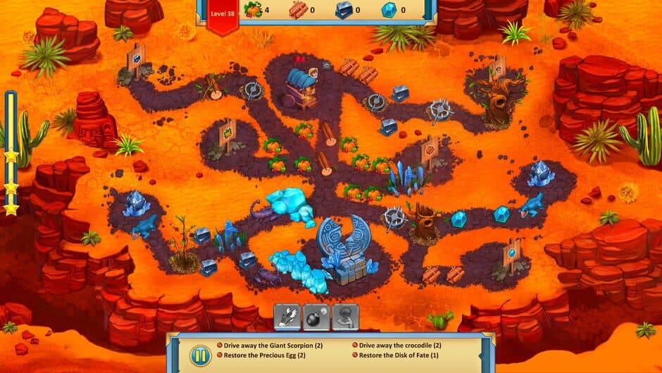 Скриншот 1 из Lost Artifacts: Frozen Queen