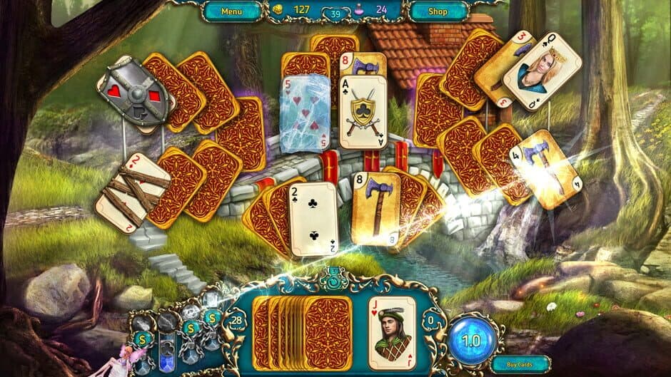 Скриншот 2 из Dreamland Solitaire