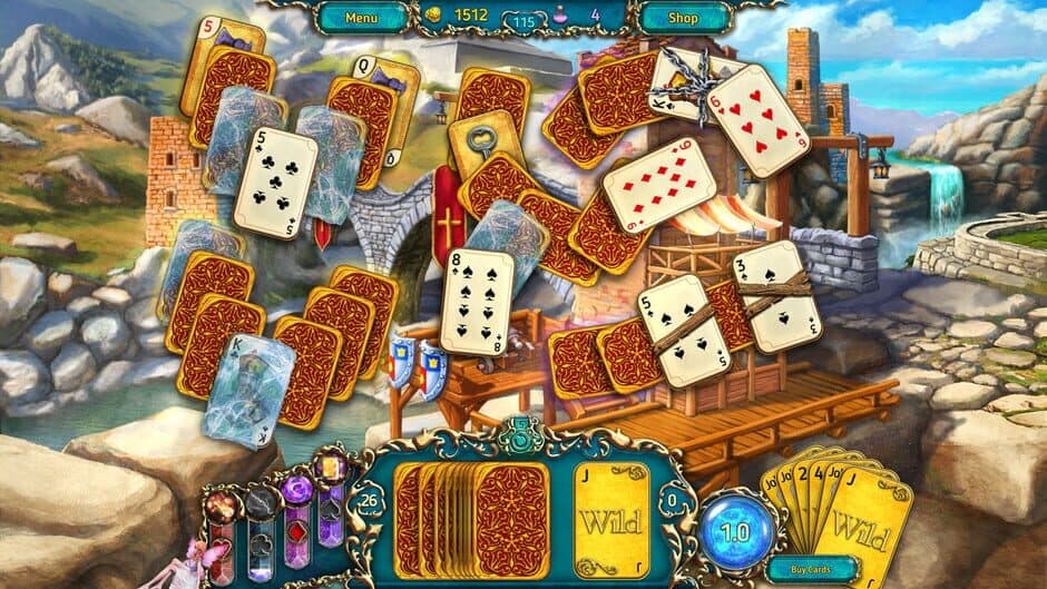 Скриншот 4 из Dreamland Solitaire