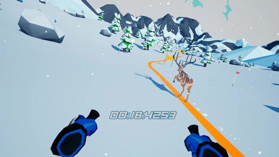 Скриншот 2 из Let's Go! Skiing