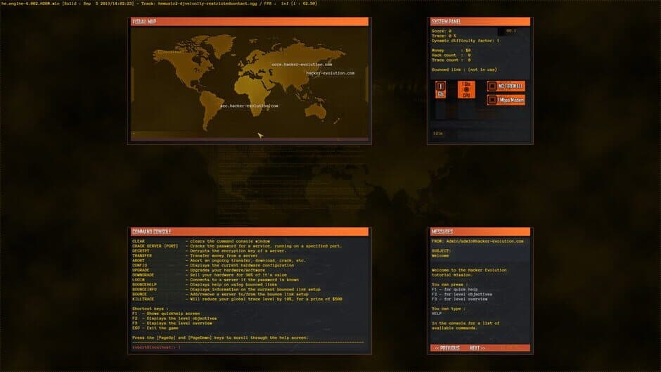 Скриншот 1 из Hacker Evolution - 2019 HD remaster