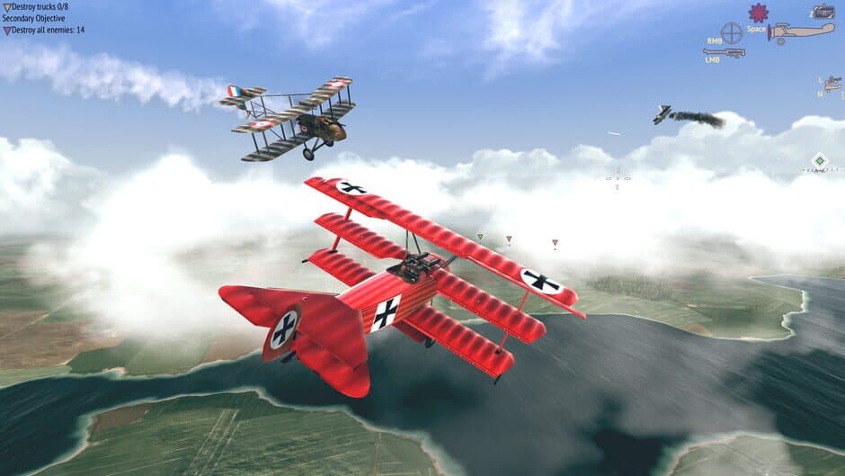 Скриншот 9 из Warplanes: WW1 Sky Aces