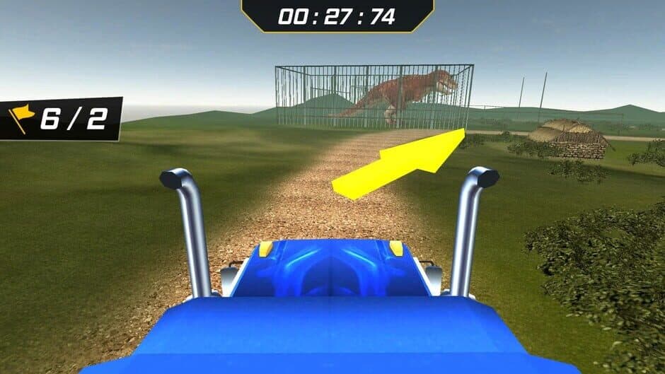 Скриншот 1 из Dino Zoo Transport Simulator