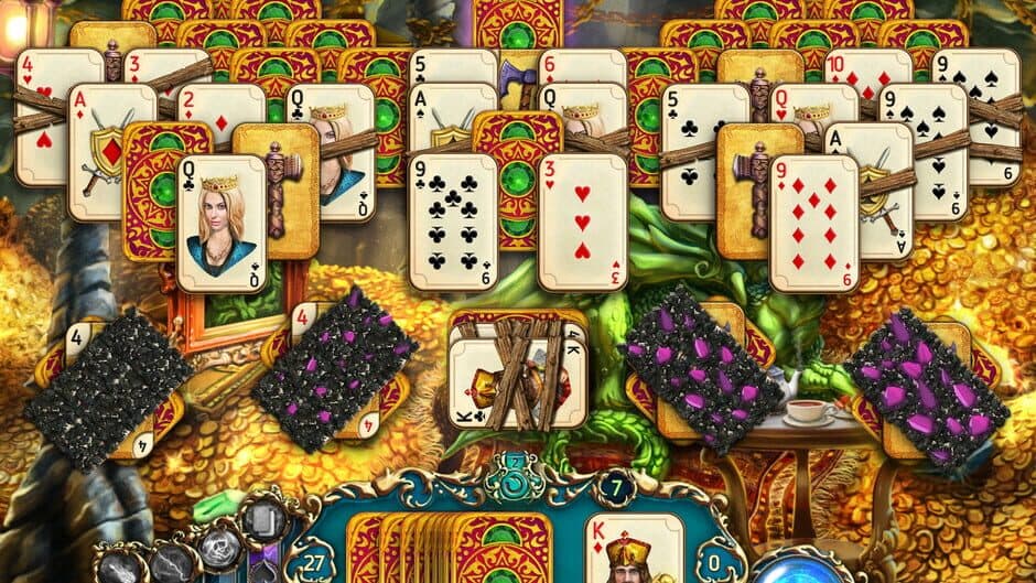 Скриншот 6 из Dreamland Solitaire: Dragon's Fury