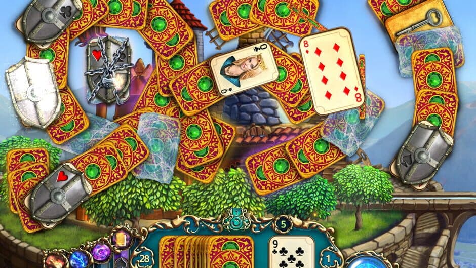Скриншот 1 из Dreamland Solitaire: Dragon's Fury