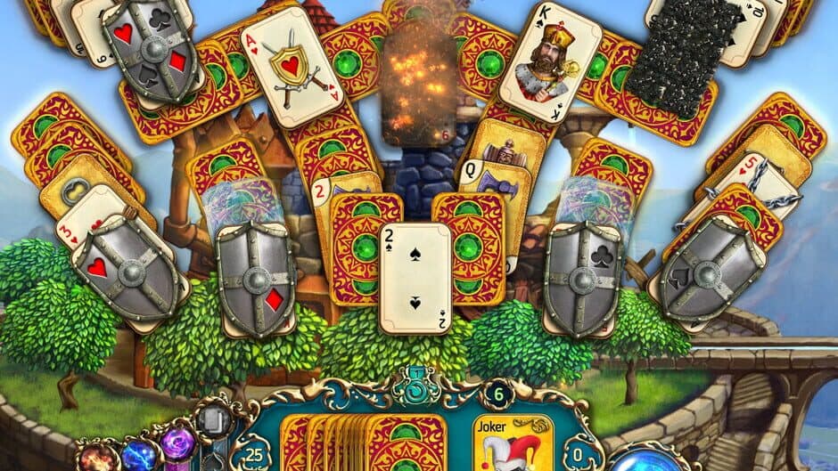 Скриншот 7 из Dreamland Solitaire: Dragon's Fury