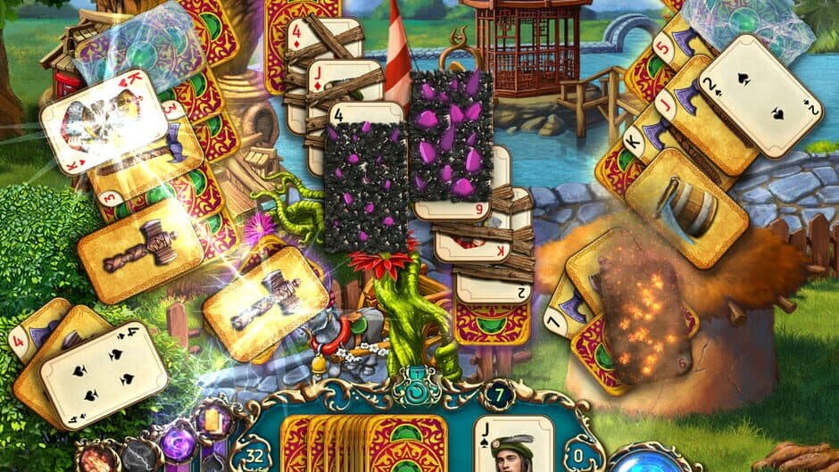 Скриншот 4 из Dreamland Solitaire: Dragon's Fury