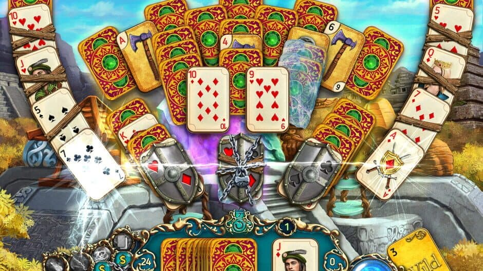 Скриншот 3 из Dreamland Solitaire: Dragon's Fury
