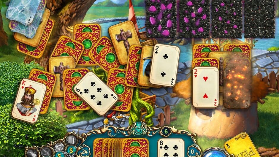 Скриншот 8 из Dreamland Solitaire: Dragon's Fury