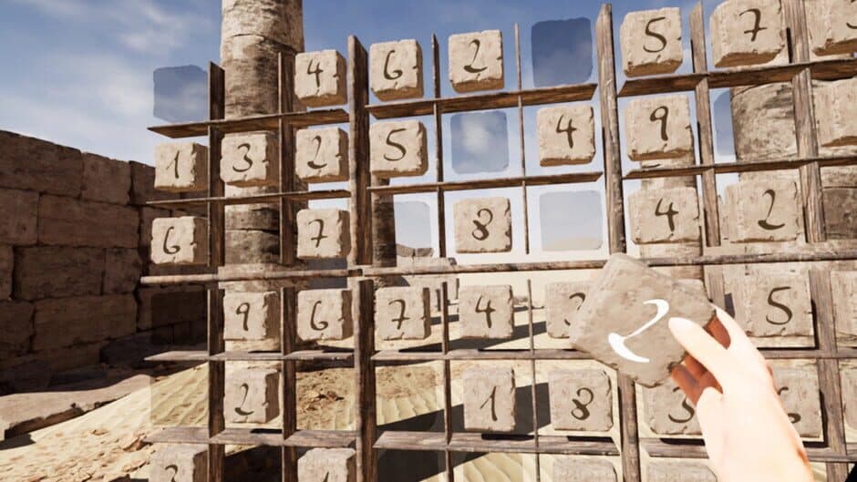 Скриншот 3 из Arabian Stones: The VR Sudoku Game
