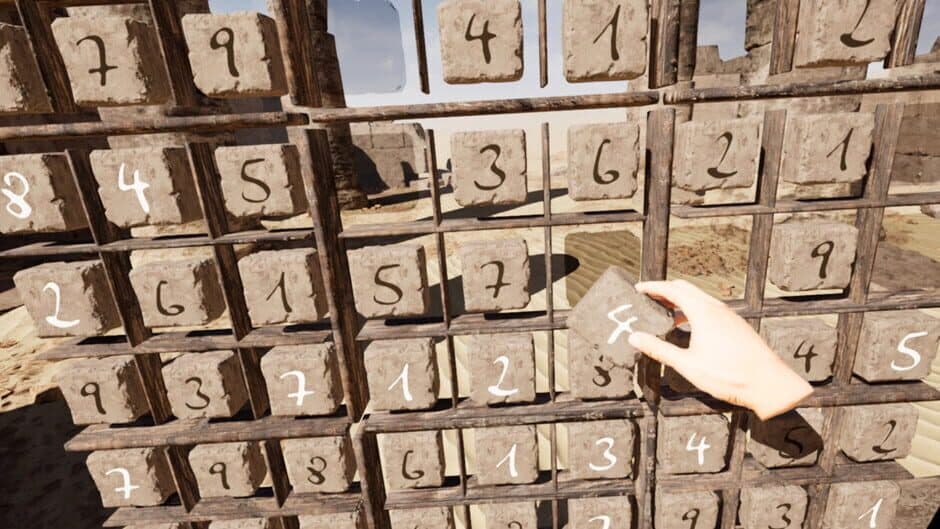 Скриншот 2 из Arabian Stones: The VR Sudoku Game