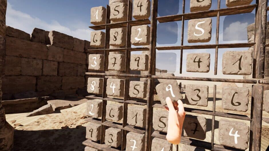 Скриншот 1 из Arabian Stones: The VR Sudoku Game