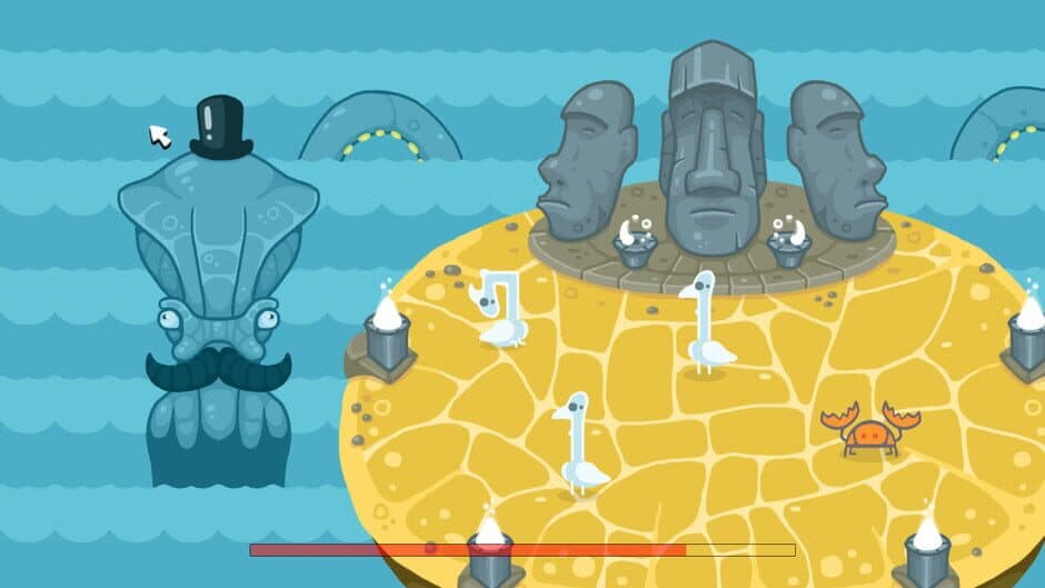 Скриншот 1 из Geese vs. Cthulhu