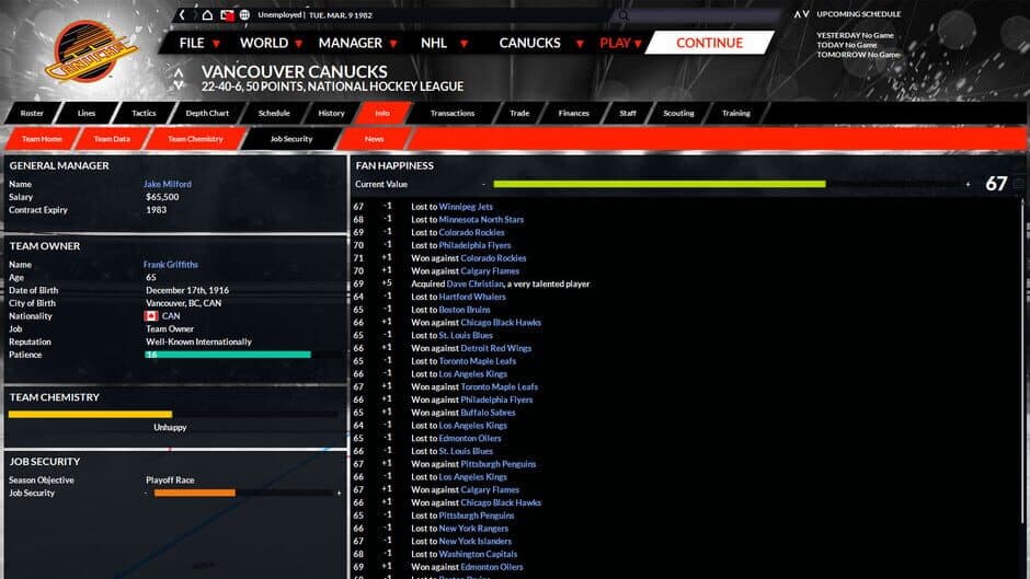 Скриншот 2 из Franchise Hockey Manager 6