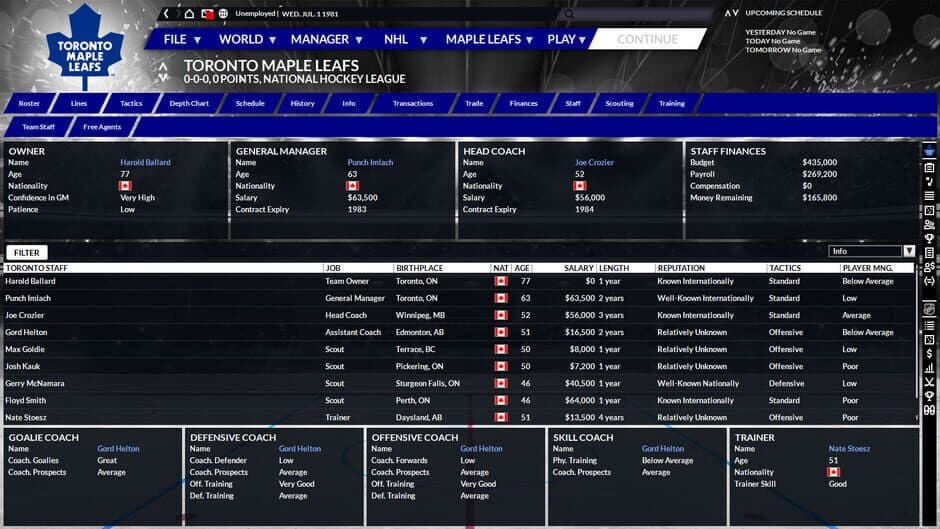 Скриншот 1 из Franchise Hockey Manager 6