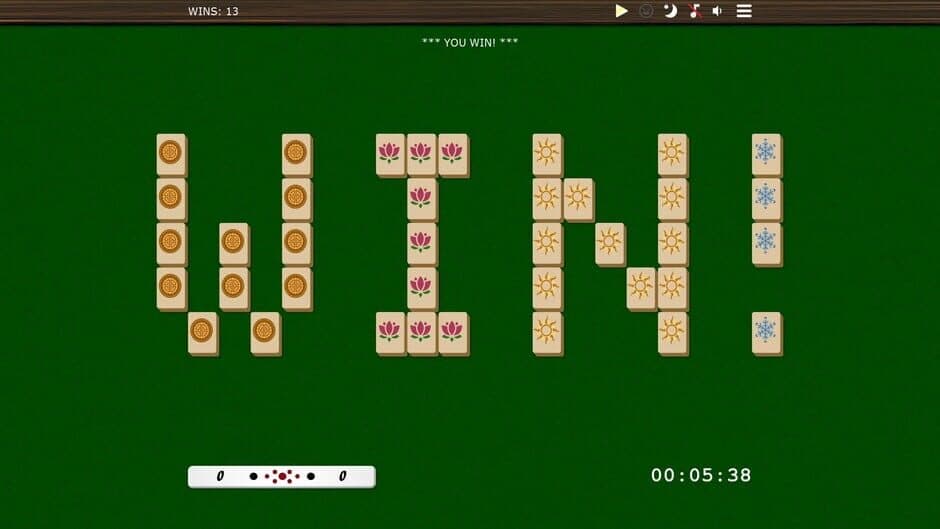Скриншот 1 из Shisensho Solitaire