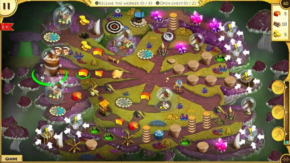 Скриншот 1 из 12 Labours of Hercules IX: A Hero's Moonwalk
