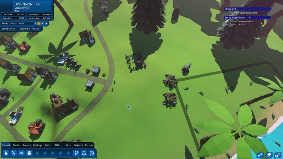 Скриншот 2 из MMORPG Tycoon 2