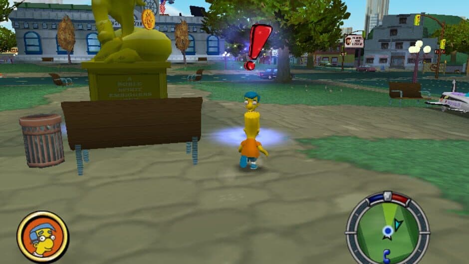 Скриншот 2 из The Simpsons: Hit & Run