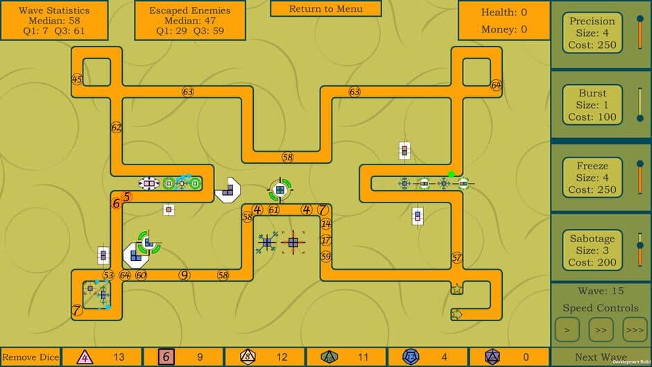 Скриншот 1 из Dice Defenders