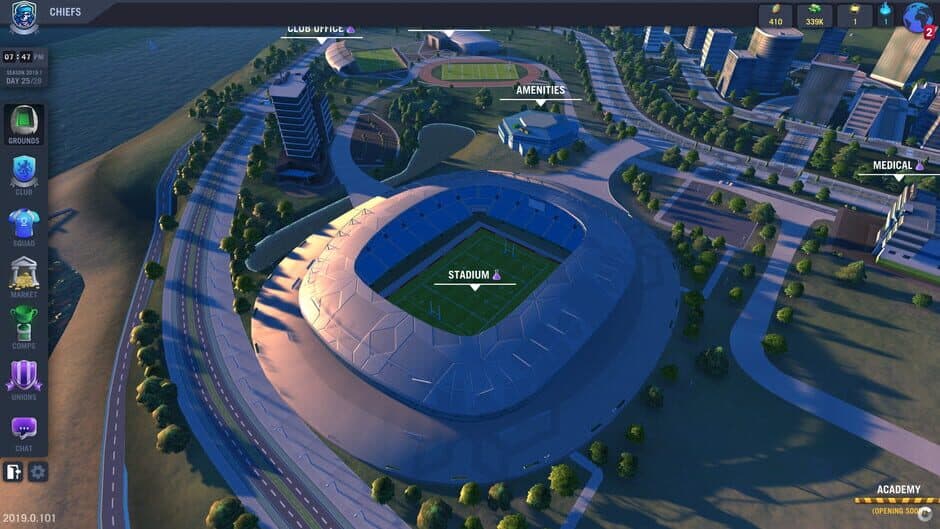 Скриншот 7 из Blackout Rugby Manager