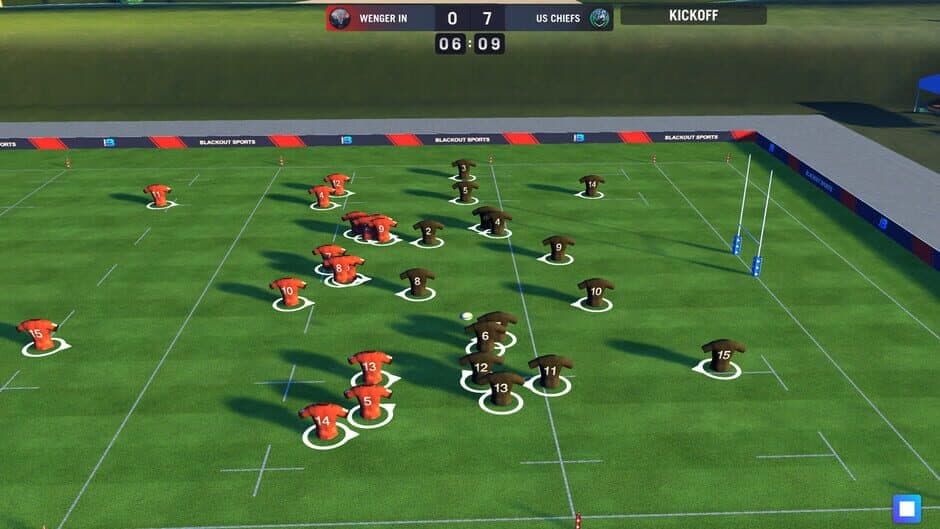 Скриншот 12 из Blackout Rugby Manager