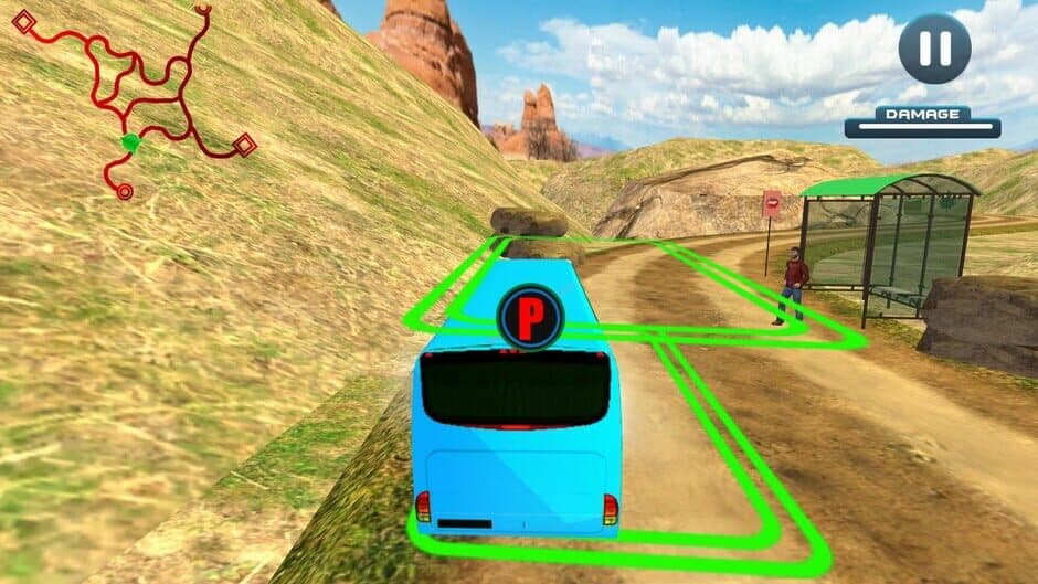 Скриншот 5 из Village Bus Driver Simulator