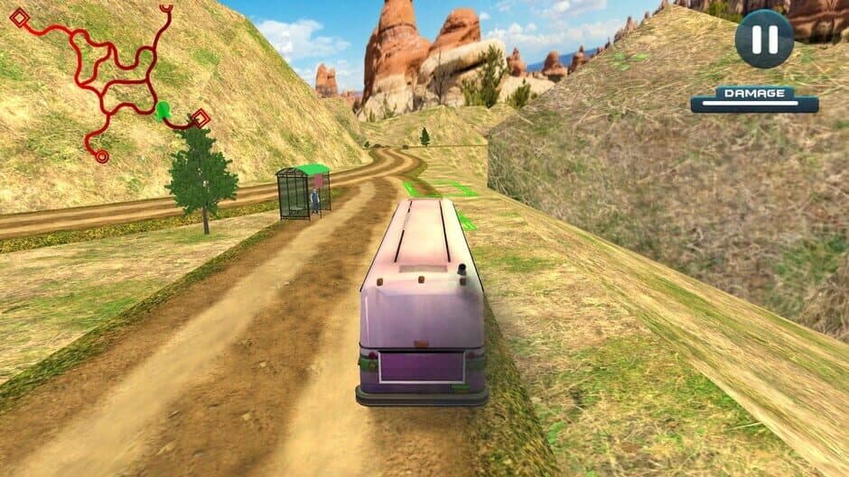 Скриншот 8 из Village Bus Driver Simulator