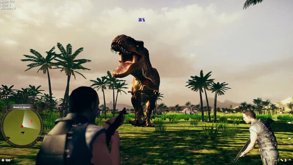 Скриншот 4 из Dinosaur Hunting Patrol 3D Multiplayer Online
