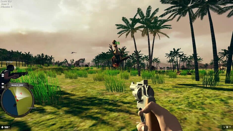 Скриншот 1 из Dinosaur Hunting Patrol 3D Multiplayer Online