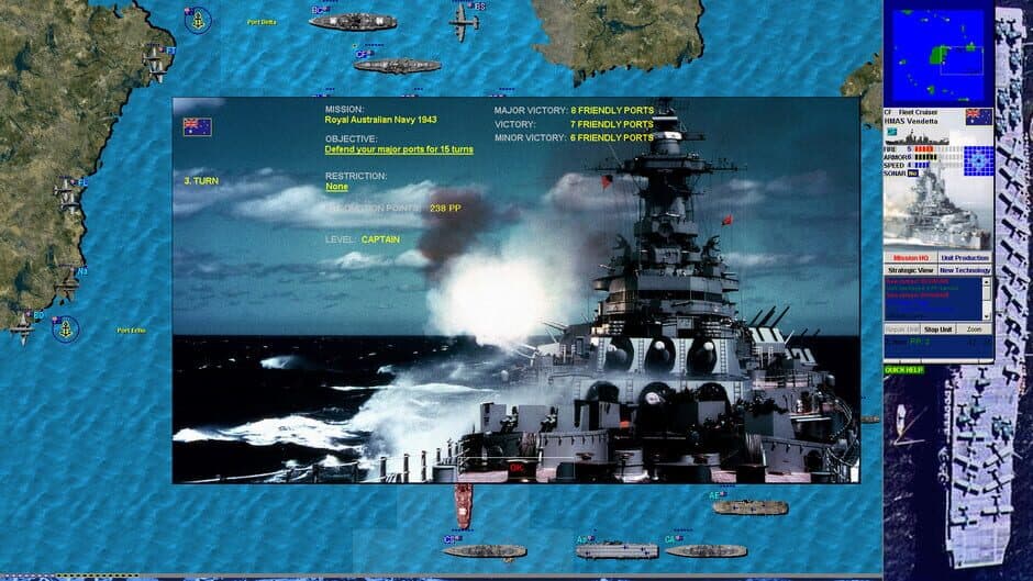 Скриншот 12 из Battleships and Carriers: Pacific War