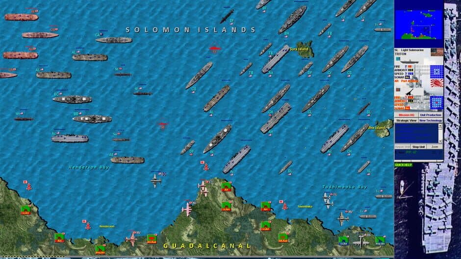 Скриншот 4 из Battleships and Carriers: Pacific War