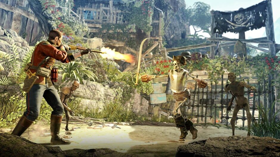Скриншот 2 из Strange Brigade: The Thrice Damned 1 - Isle of the Dead