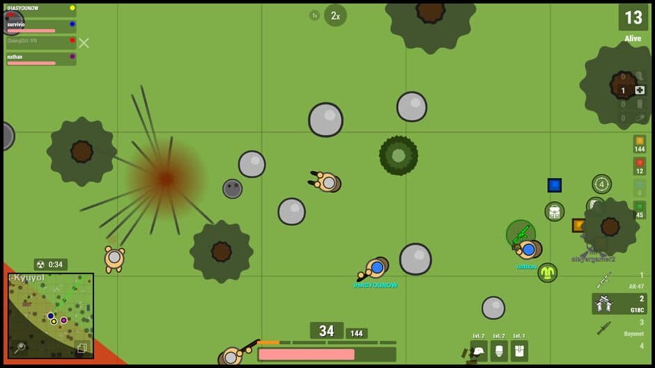Скриншот 2 из Surviv.io