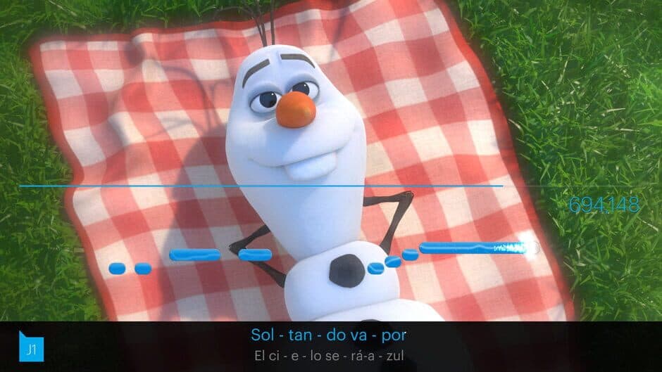 Скриншот 1 из SingStar: Frozen