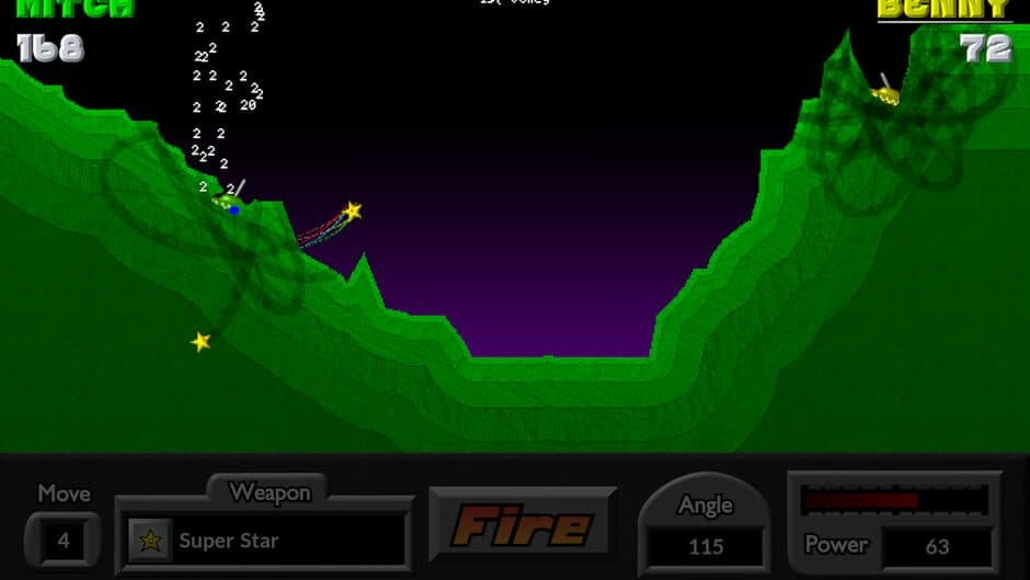 Скриншот 2 из Pocket Tanks