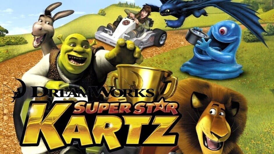 Скриншот 1 из DreamWorks Super Star Kartz