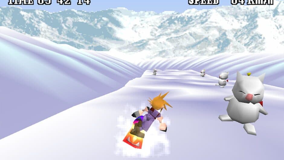 Скриншот 3 из Final Fantasy VII Snowboarding