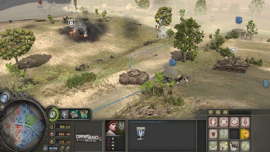 Скриншот 5 из Company of Heroes: Blitzkrieg Mod