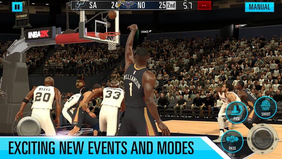 Скриншот 2 из NBA 2K Mobile Basketball