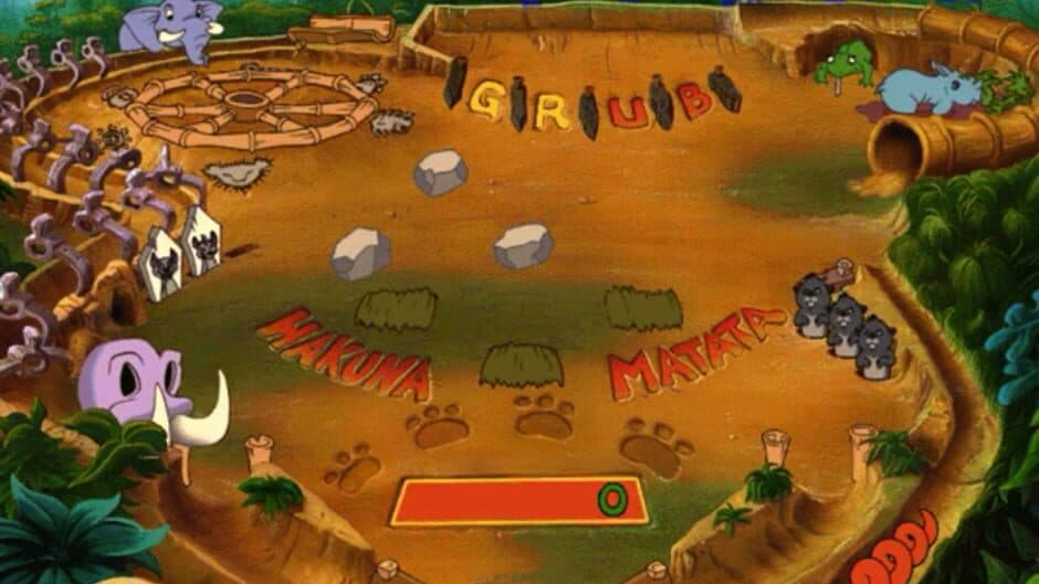 Скриншот 1 из Disney's Hot Shots: Timon and Pumbaa's Jungle Pinball