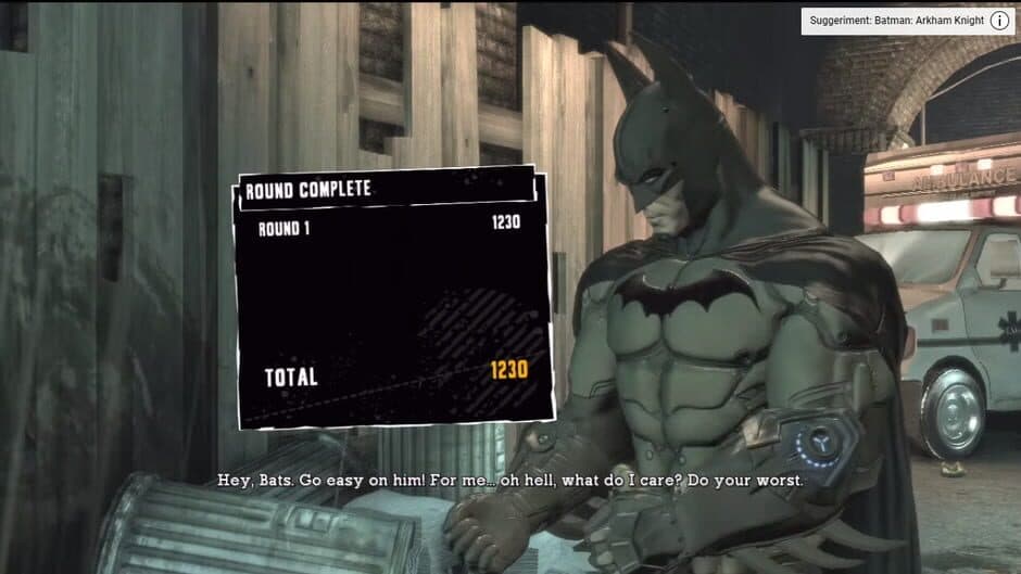 Скриншот 1 из Batman: Arkham Asylum - Crime Alley Challenge Map