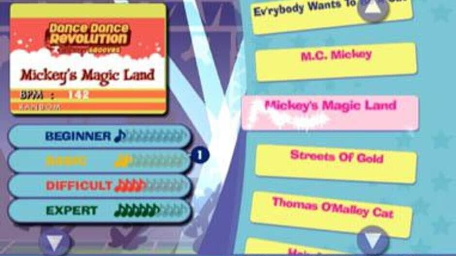 Скриншот 4 из Dance Dance Revolution: Disney Grooves