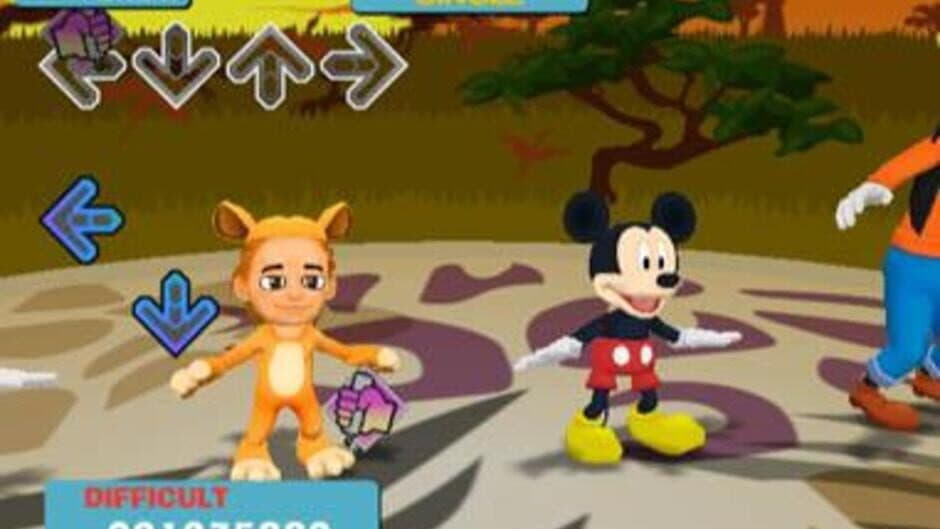 Скриншот 1 из Dance Dance Revolution: Disney Grooves