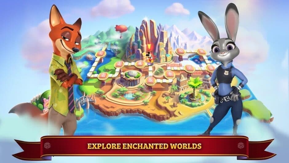 Скриншот 5 из Disney Magical Dice: The Enchanted Board Game