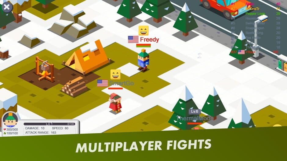 Скриншот 2 из SnowFight Go