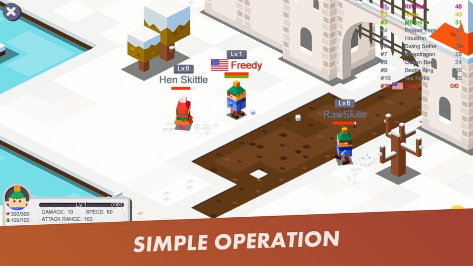Скриншот 3 из SnowFight Go