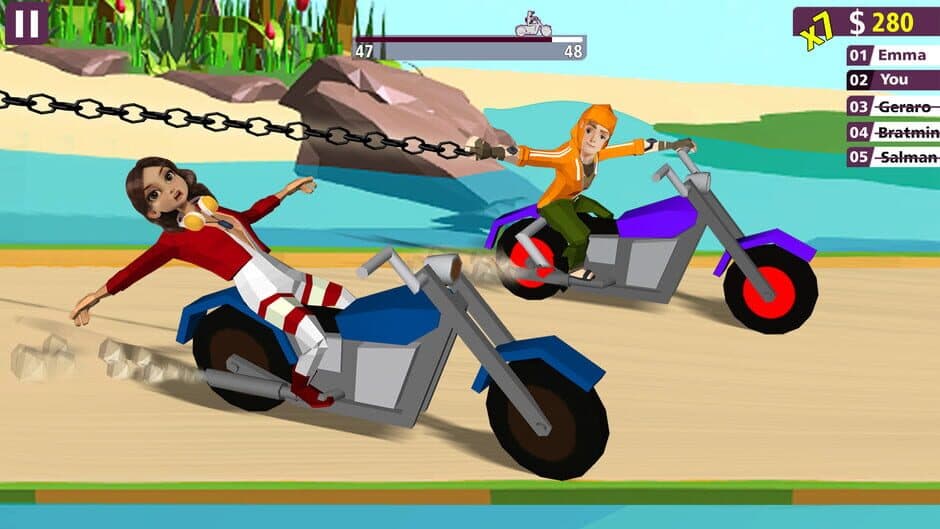 Скриншот 2 из Racing Bike Fight