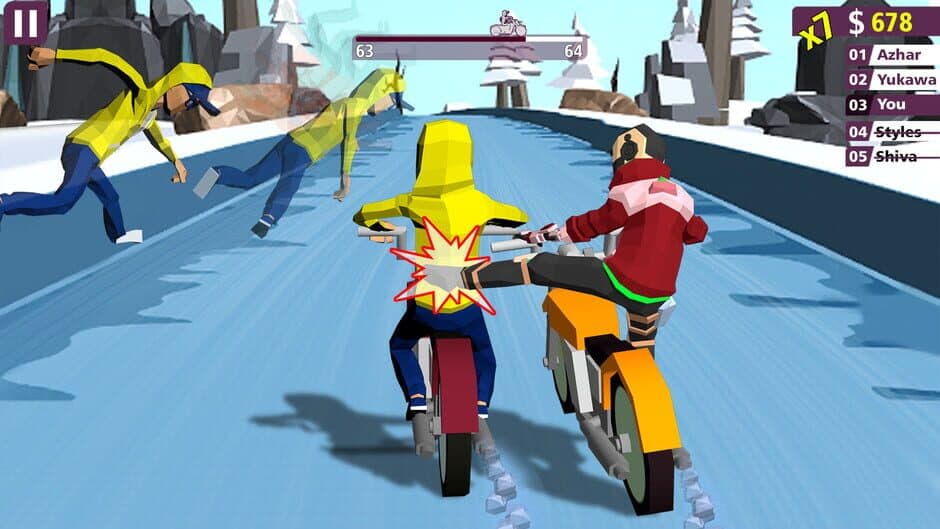 Скриншот 4 из Racing Bike Fight
