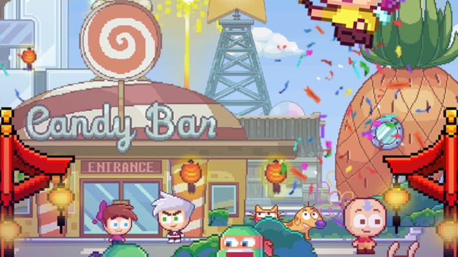 Скриншот 1 из Nickelodeon Pixel Town